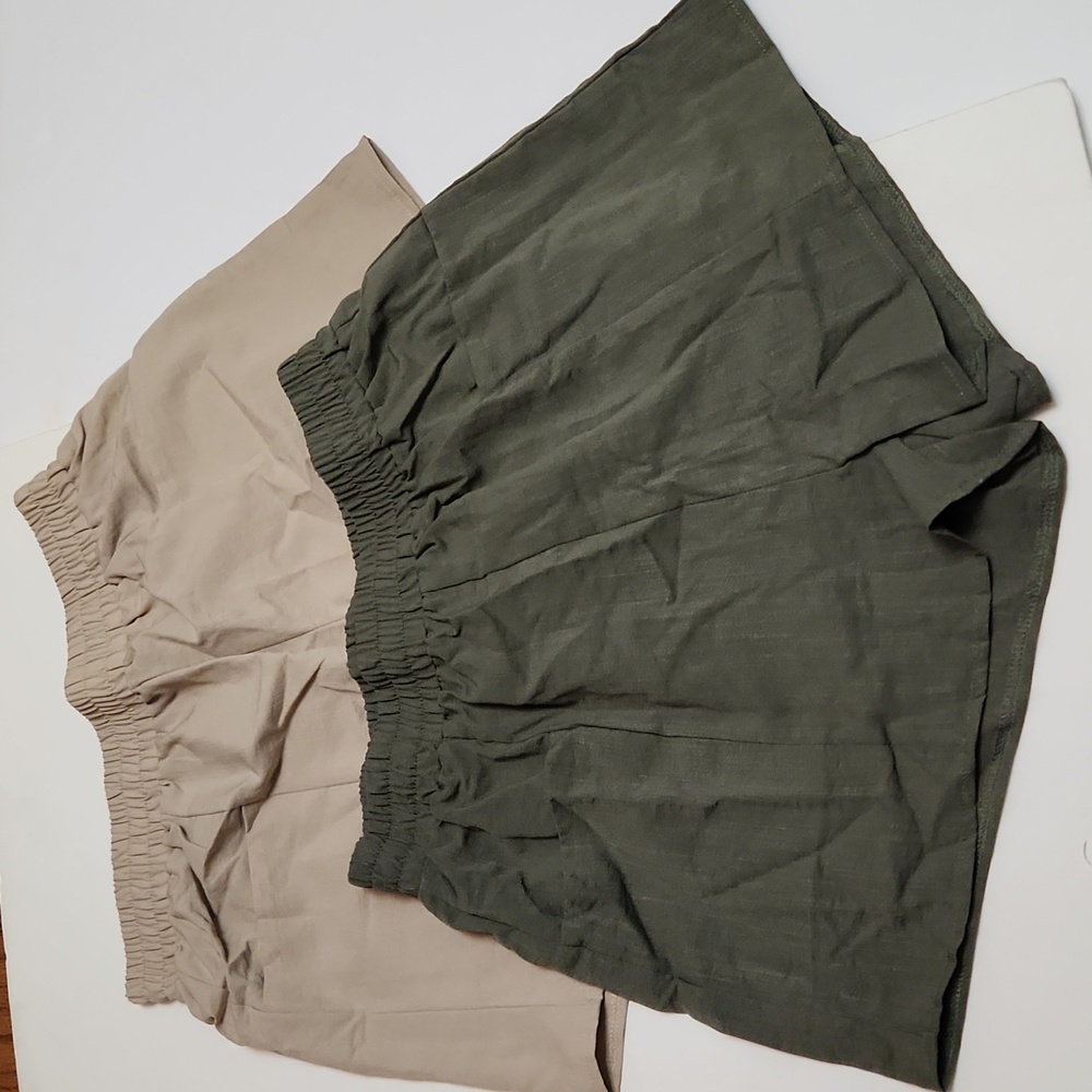 Shein shorts Sz large 2 pairs